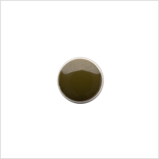 Italian Green Shank Back Button - 17L/10.5mm