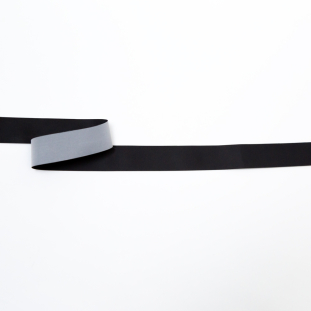 Italian Black Reflective Ribbon - 0.875"