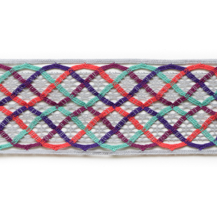 Multicolor Crochet Trim - 4
