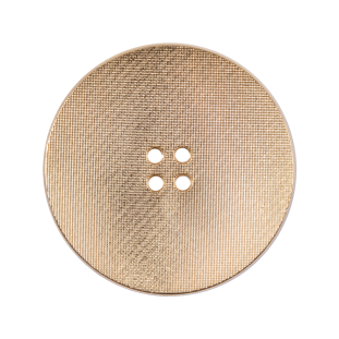 Italian Gold Plated Button - 44L/28mm