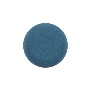 Italian Matte Colonial Blue Domed Plastic Button - 32L/20mm