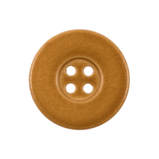 Italian Light Brown 4-Hole Plastic Button -40L/25mm