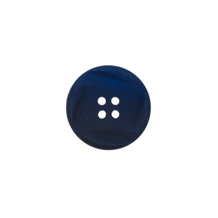 Italian Black and Navy Ombre Button - 24L/15mm