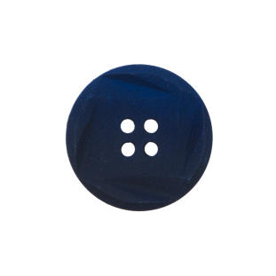 Italian Black and Navy Ombre Button - 36L/23mm