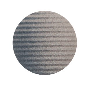 Italian Gray Ombre Textural Button - 44L/28mm