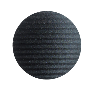 Italian Black and Gray Ombre Textural Button - 44L/28mm