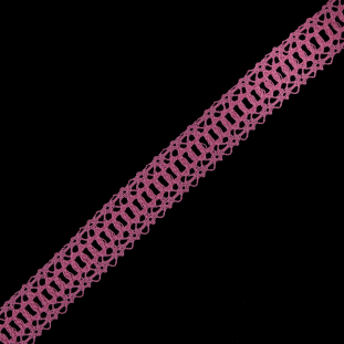 Pink European Crochet Trim - 1.25