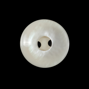 Italian Beige Iridescent 2-Hole Button - 36L/23mm