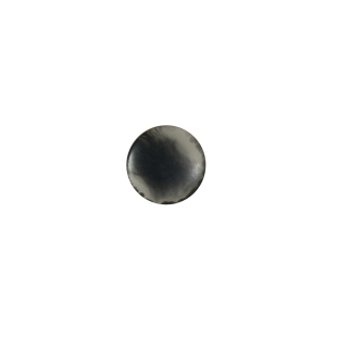 Italian Dark Gray Matte Shank Back Button - 14L/9mm