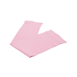 Baby Pink Sparkle Rib Knit Trim - 7" x 29"