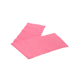 Hot Pink Sparkle Rib Knit Trim - 7" x 29"