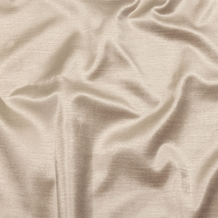 Champagne Cotton and Rayon Velveteen
