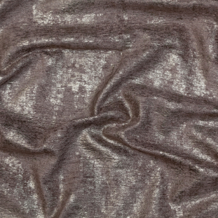 Quartz Polyester Chenille with Metallic Foil