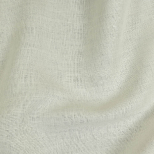 White Heavyweight Linen Woven
