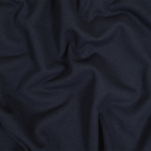 Cotton Fleece Backed Jersey - Navy - Leida Collection
