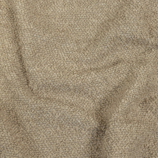 Beige Tactile Blended Wool Boucle