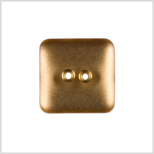 Gold Plastic Coat Button - 50L/32mm