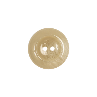 Cocoon Marbled 2-Hole Tire-Shaped Rim Plastic Button - 28L/18mm