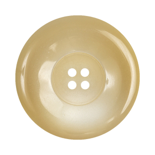 Cocoon Wide Rimmed 4-Hole Plastic Button - 54L/34mm