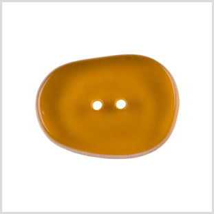 Amber Plastic Button - 48L/30.5mm