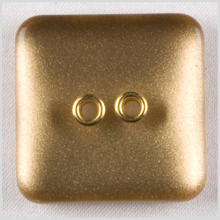 Gold Plastic Button - 48L/30.5mm