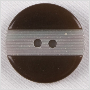 Brown Plastic Button - 30L/19mm