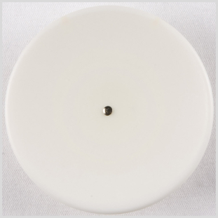 White Plastic Button - 72L/44mm