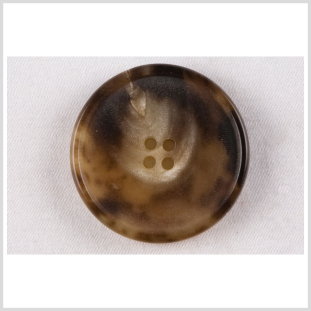 Brown Horn Blazer Button - 24L/15mm