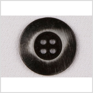 Gunmetal Metal Button - 24L/15mm