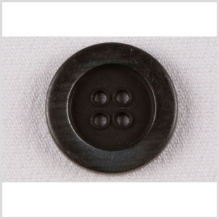 Gunmetal Metal Button - 36L/23mm