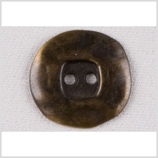 Brass Metal Button - 28L/18mm