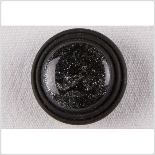 Gunmetal Black Metal Button - 36L/23mm