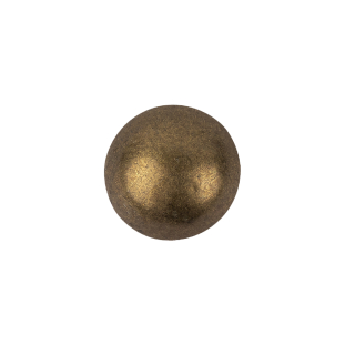 Brass Metal Button - 24L/15mm
