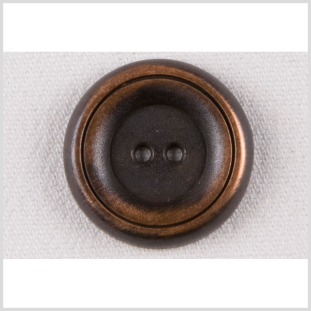 Copper Metal Coat Button - 40L/25mm