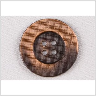 Copper Metal Coat Button - 40L/25mm