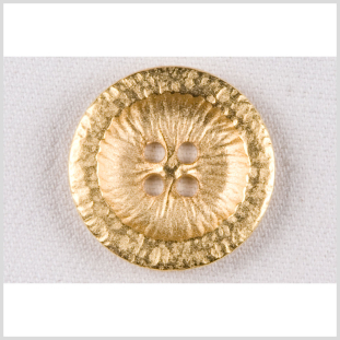 Gold Metal Button - 40L/25mm