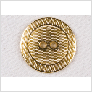 Gold Metal Button - 36L/23mm