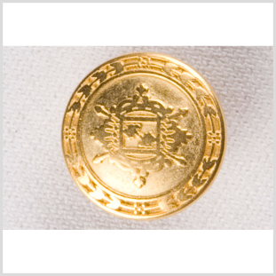 Gold Metal Blazer Button - 36L/23mm