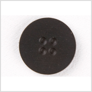 Black Plastic Button - 40L/25mm