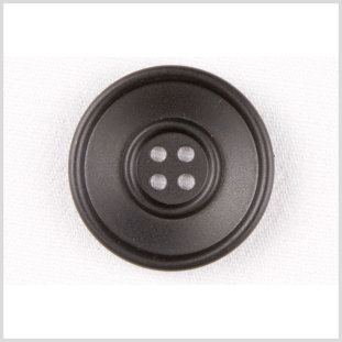 Black Plastic Button - 50L/32mm