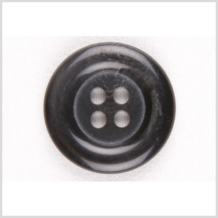 Black Plastic Button - 50L/32mm