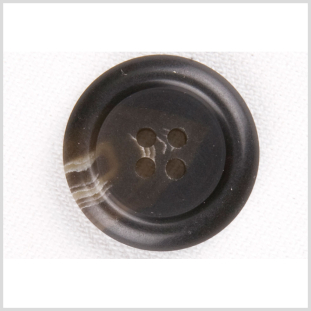 Black/Wine Plastic Button - 36L/23mm