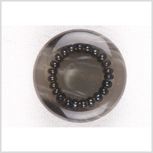 Gray Plastic Button - 40L/25mm