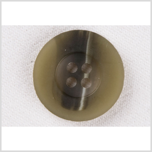 Green Plastic Button - 36L/23mm