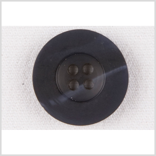 Navy Plastic Button - 32L/20mm