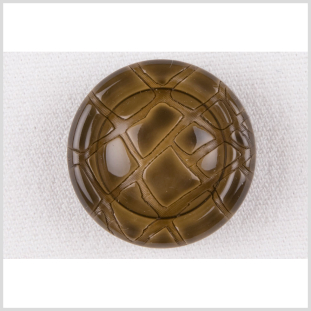 Brown Plastic Button - 45L/29mm