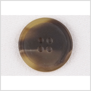 Multi-Green Plastic Button - 32L/20mm