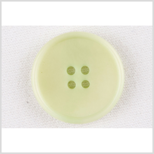 Lime Plastic Button - 32L/20mm