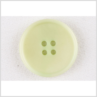 Lime Plastic Button - 40L/25mm