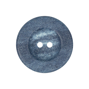 Blue Plastic Button - 40L/25.5mm